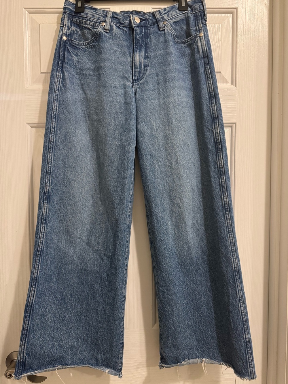 Wrangler World Wide Mid Rise Wide Leg Jeans